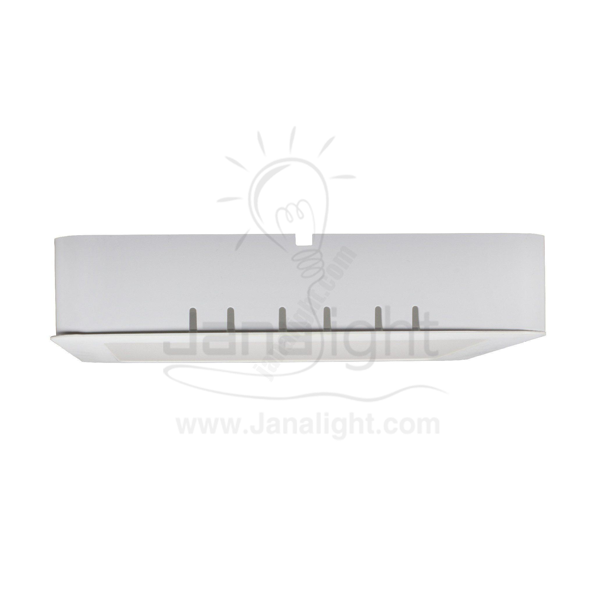 سبوت بانيل 24 وات لطش مربع وورم بلاستيك اليوس Elios Warm Square 24 Watt Surface Downlight Panel